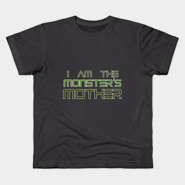 Alien: Resurrection - Monster's Mother Kids T-Shirt by The Sci-Fi Feminist